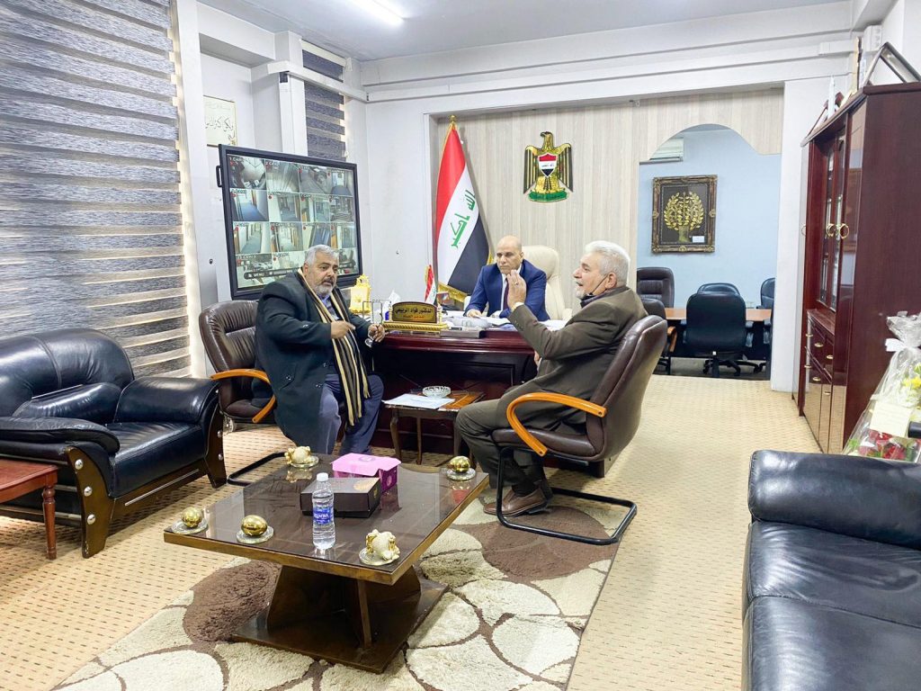 تعاون مشترك بين كلية العلوم/ جامعة بغداد والمركز الوطني للتطوير الاداري وتقينة المعلومات في وزارة التخطيط.
