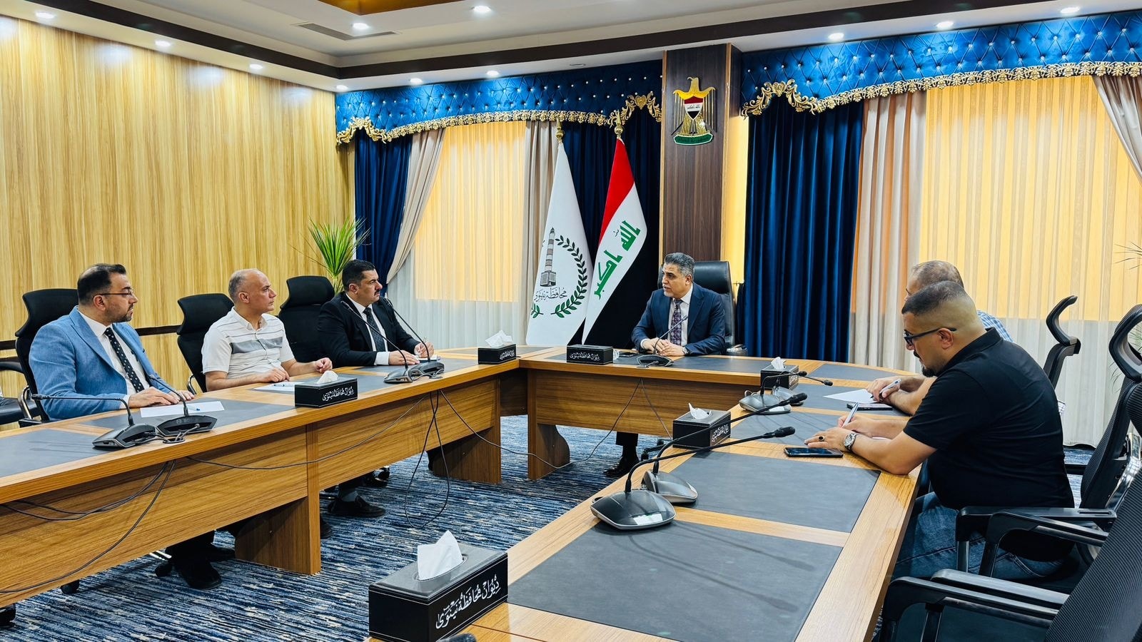 You are currently viewing اجتماعات ولقاءات مكثفة لتعزيز الخبرات الأكاديمية والتقنية لمديرية التطوير الإداري في الموصل