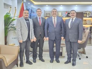 Read more about the article مدير عام المركز الوطني يلتقي مدير مديرية التطوير الإداري وتقنية المعلومات/ الموصل ويبحث معه سبل تطوير العمل