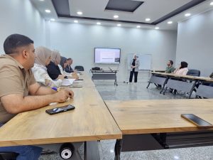 Read more about the article المركز الوطني للتطوير الإداري وتقنية المعلومات يقيم ورشة توعية لمدراء الدورات التدريبية