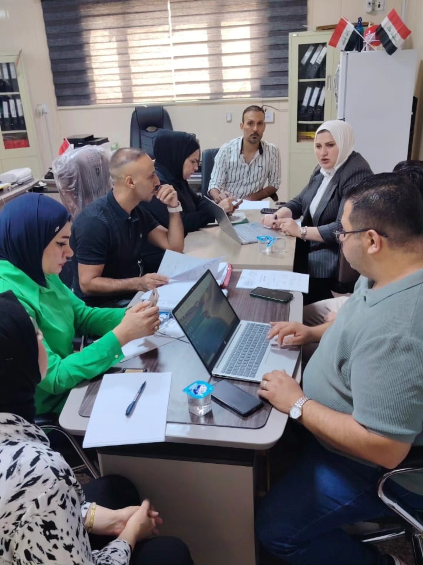 You are currently viewing فريق التأهيل والاستشارات بالمركز الوطني ينجز مهامه لتطبيق نظام إدارة الجودة وفق المواصفة القياسية iso9001:2015 في شركة ما بين النهرين العامة للبذور