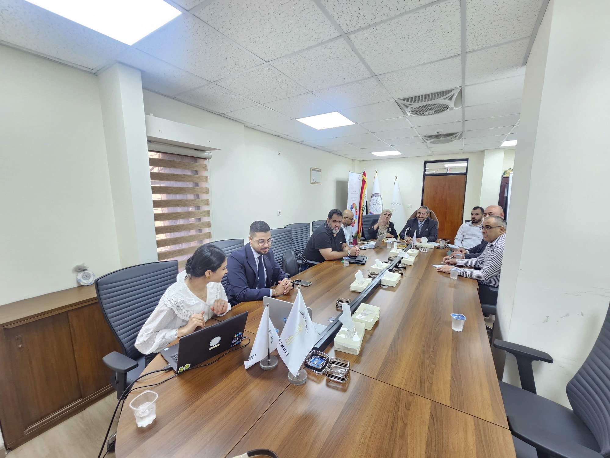 You are currently viewing المركز الوطني يقيم ورشة افتراضية حول مراحل تأسيس مختبر الابتكار الحكومي