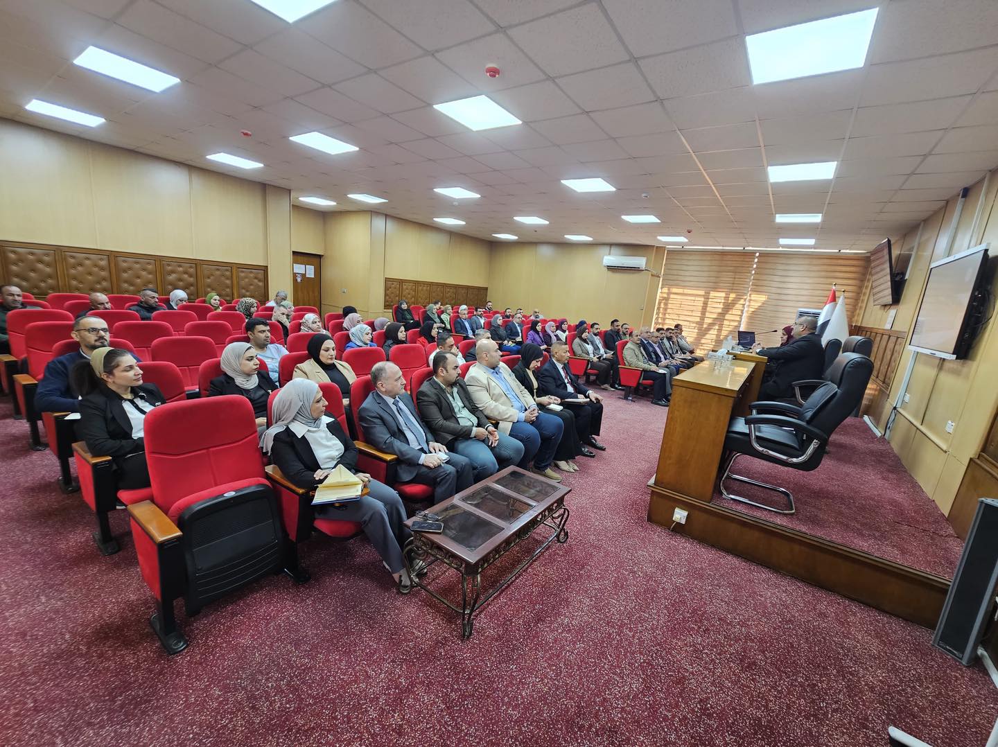 You are currently viewing المركز الوطني يناقش تقرير تقييم الأداء الشامل (2022/ 2024) ويستعرض محاور وأهداف الخطة الاستراتيجية الجديدة للسنوات (2026/ 2030)