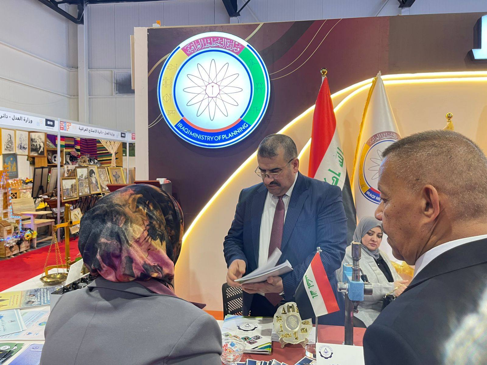 You are currently viewing المركز الوطني يشارك في معرض بغداد الدولي ويستعرض إنجازاته وأهدافه لعام 2026