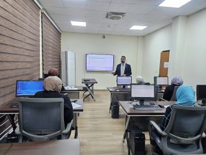 Read more about the article بنسبة تصل إلى 100% المركز الوطني يطور منتسبيه في توظيف تقنيات الذكاء الاصطناعي عبر ورشتين افتراضية وحضورية