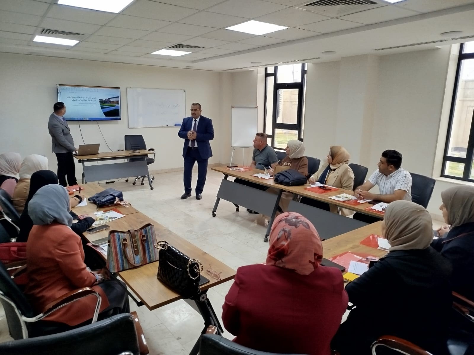 You are currently viewing ورشة تدريبية في مجال تعزيز إدارة الجودة الأكاديمية وفق المعايير الدولية والمواصفة ISO21001:2025
