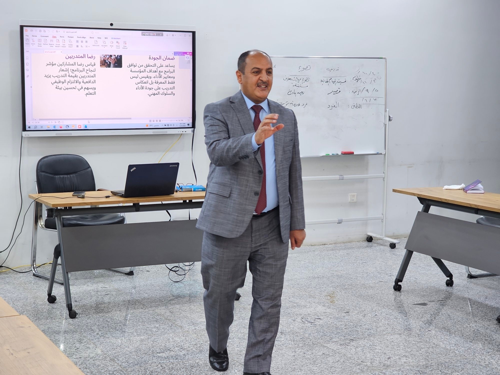 You are currently viewing المركز الوطني يواصل برامجه التدريبية ويعزز جهوده الاستشارية والتطويرية