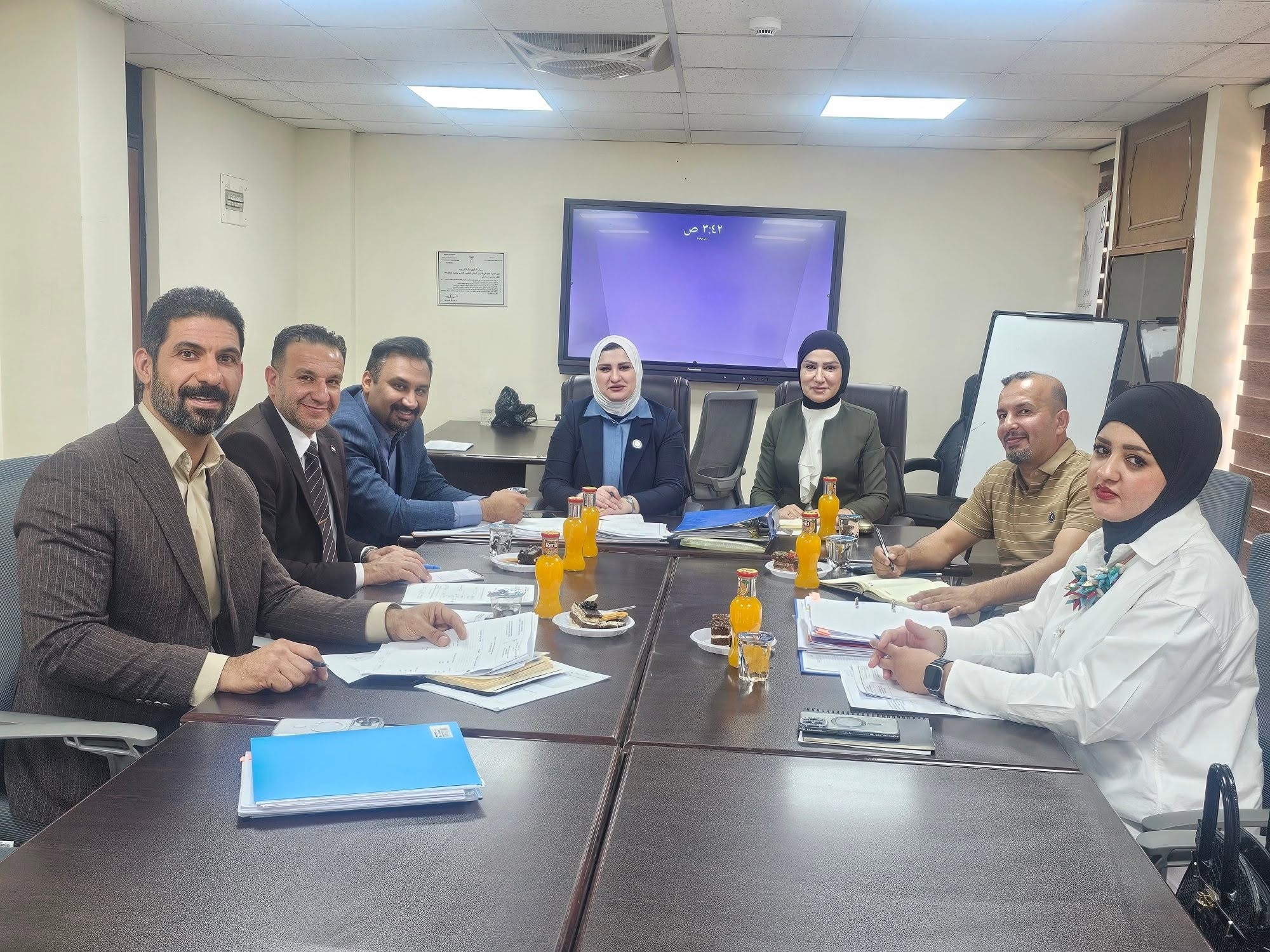 You are currently viewing المركز يبحث تأهيل ديوان الرقابة المالية لتطبيق المواصفة الدولية ISO 9001:2015